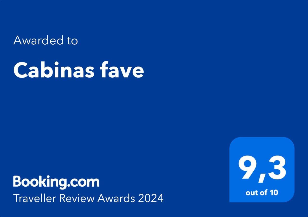 Cabinas Fave Увита Экстерьер фото